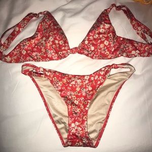 Small LA hearts Bikini Set